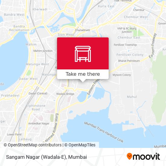 Sangam Nagar (Wadala-E) map