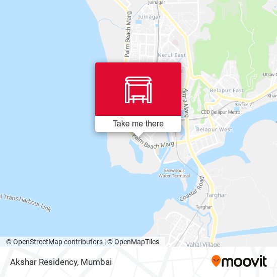 Akshar Residency map