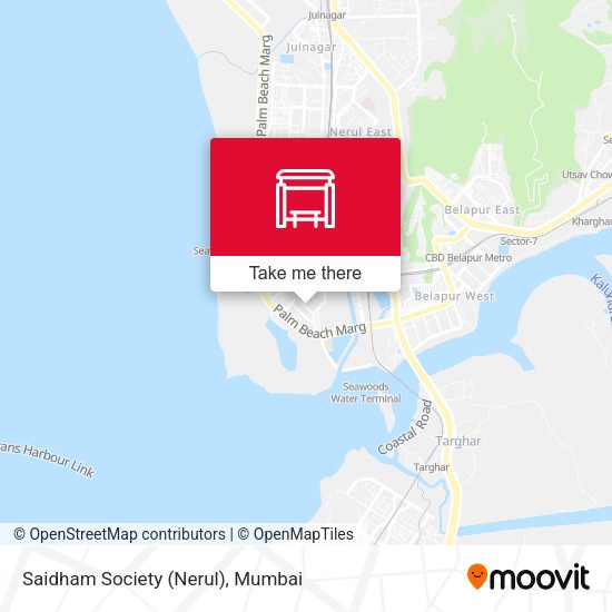 Saidham Society (Nerul) map