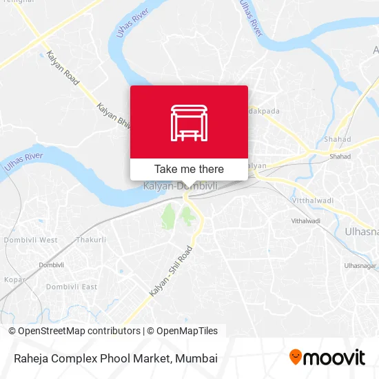 Raheja Complex Phool Market map