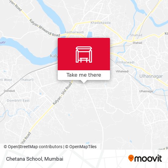 Chetana School map