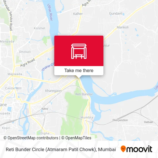 Reti Bunder Circle (Atmaram Patil Chowk) map