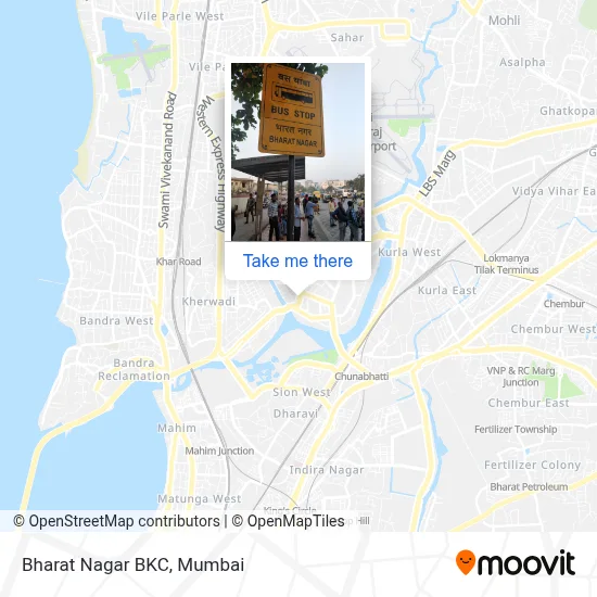 Bharat Nagar | BKC map