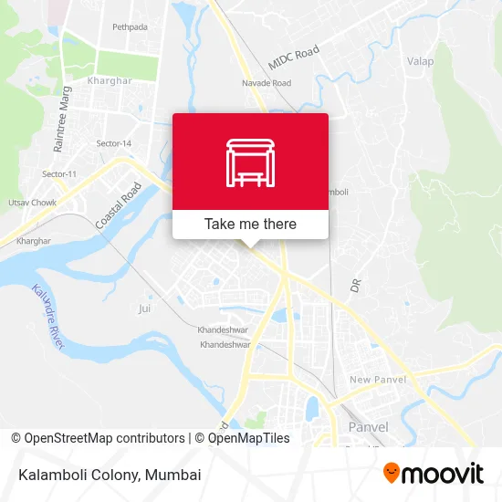 Kalamboli Colony map