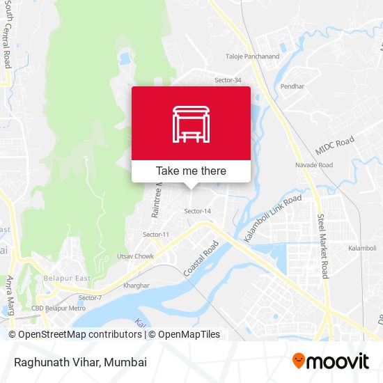 Raghunath Vihar map