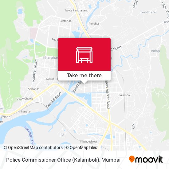 Police Commissioner Office (Kalamboli) map