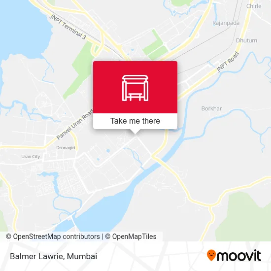 Balmer Lawrie map