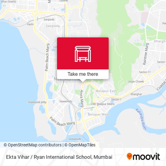 Ekta Vihar / Ryan International School map
