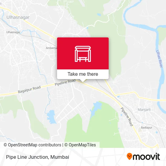 Pipe Line Junction map