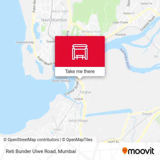 Reti Bunder Ulwe Road map