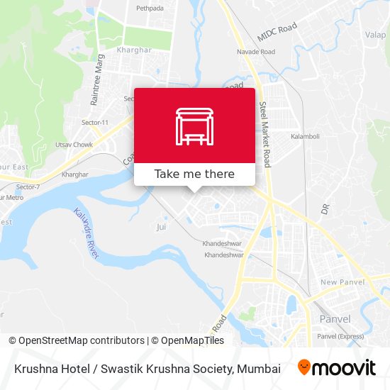 Krushna Hotel / Swastik Krushna Society map