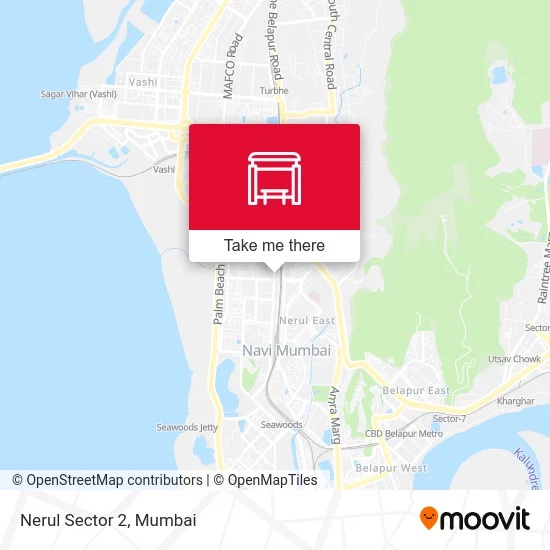 Nerul Sector 2 map