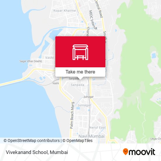 Vivekanand School map