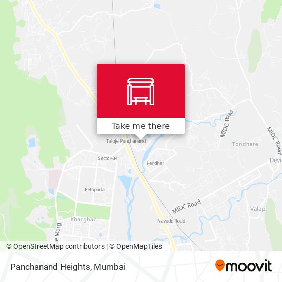 Panchanand Heights map