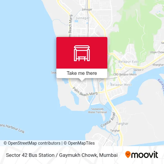 Sector 42 Bus Station / Gaymukh Chowk map