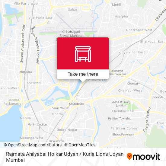 Rajmata Ahilyabai Holkar Udyan / Kurla Lions Udyan map
