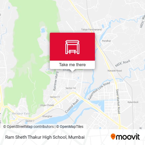 Ram Sheth Thakur High School map