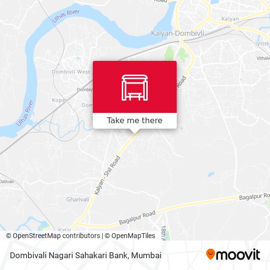 Dombivali Nagari Sahakari Bank map