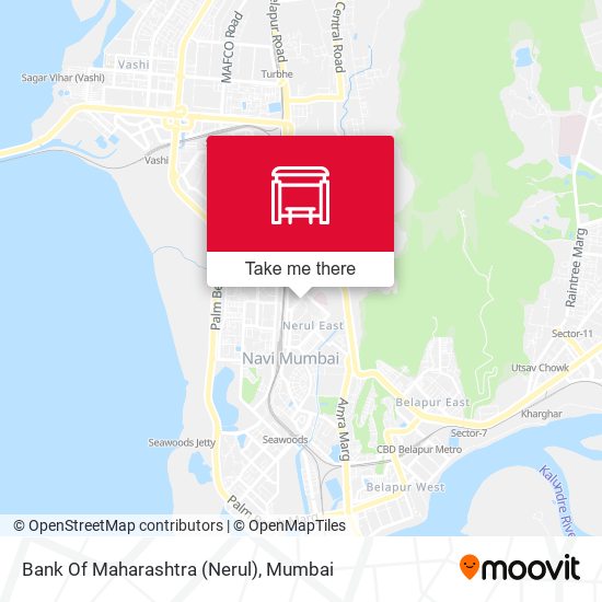 Bank Of Maharashtra (Nerul) map