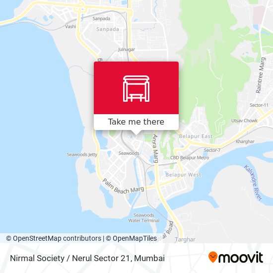 Nirmal Society / Nerul Sector 21 map