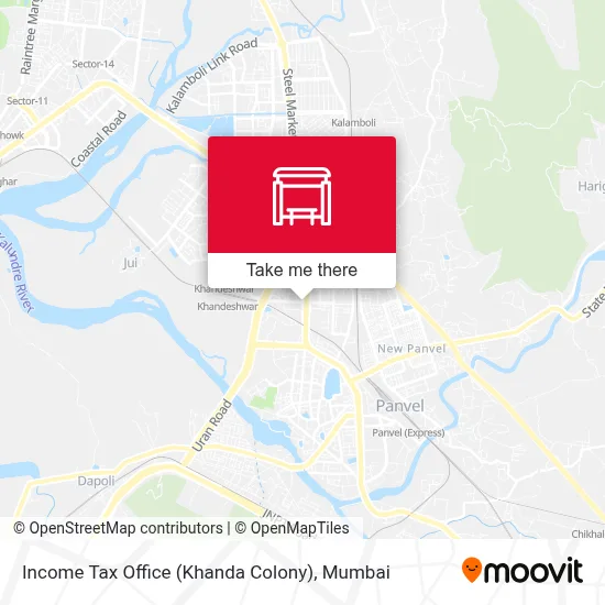 Income Tax Office (Khanda Colony) map