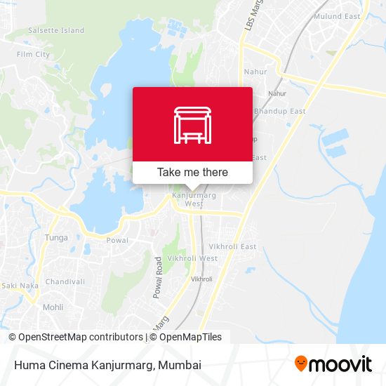 Huma Cinema Kanjurmarg map