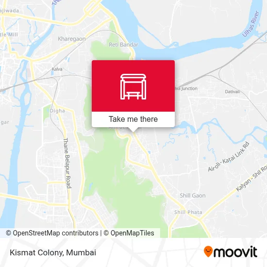 Kismat Colony map