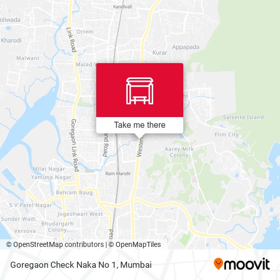 Goregaon Check Naka No 1 map