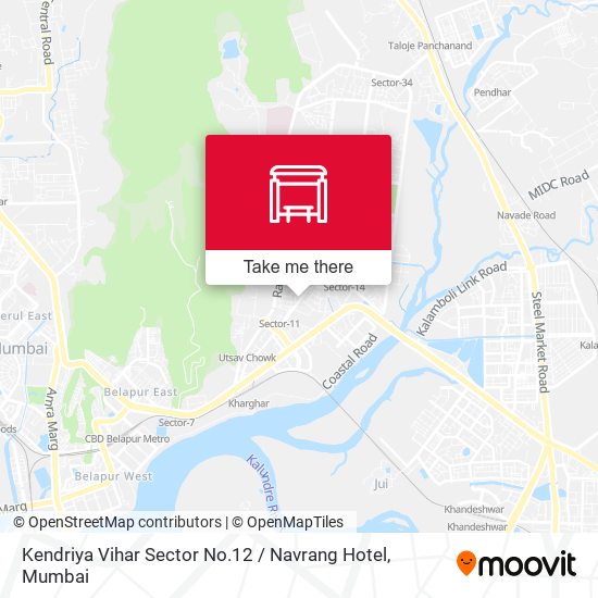 Kendriya Vihar Sector No.12 / Navrang Hotel map