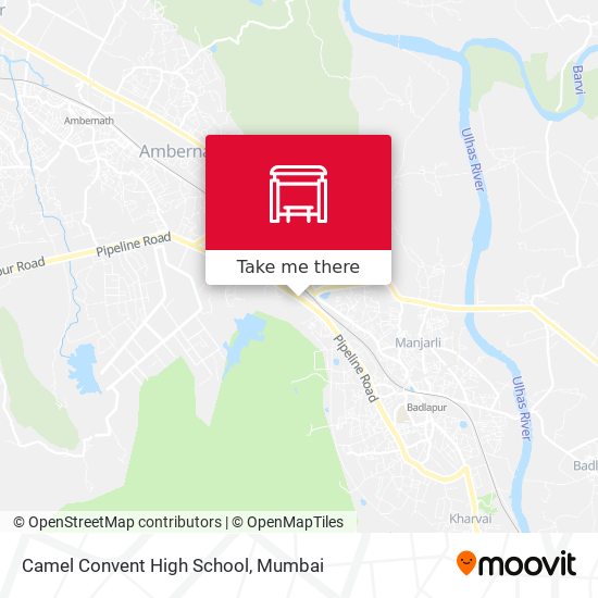 Camel Convent High School map