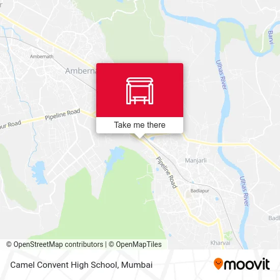 Camel Convent High School map