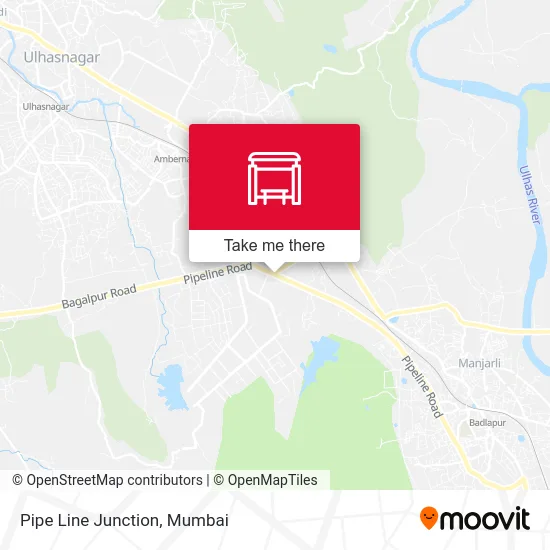 Pipe Line Junction map