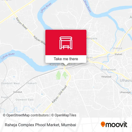 Raheja Complex Phool Market map