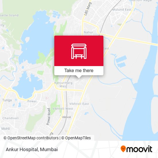 Ankur Hospital map