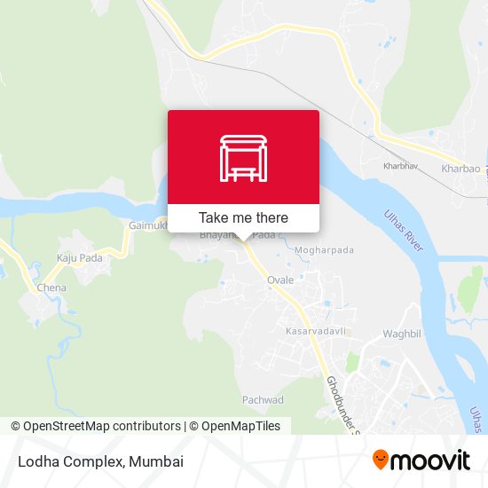 Lodha Complex map