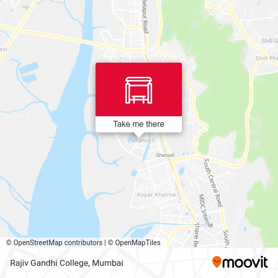 Rajiv Gandhi College map