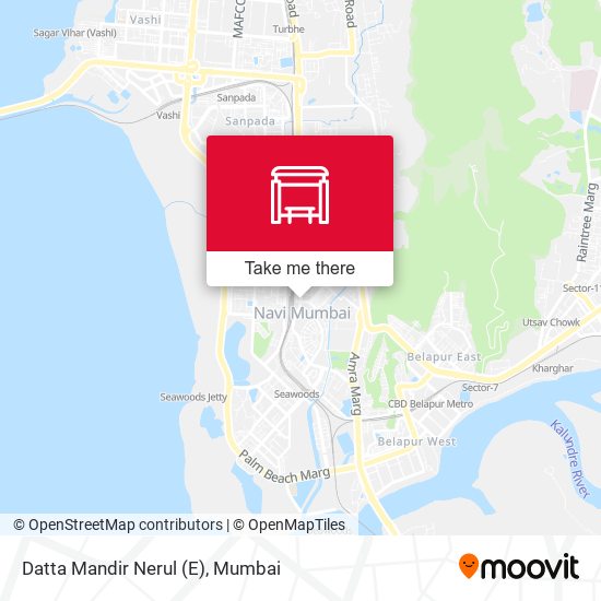 Nerul Rly. Stn (E) map