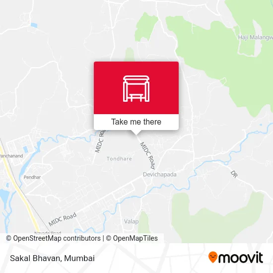 Sakal Bhavan map