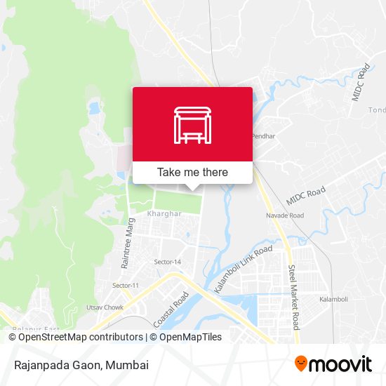 Rajanpada Gaon map