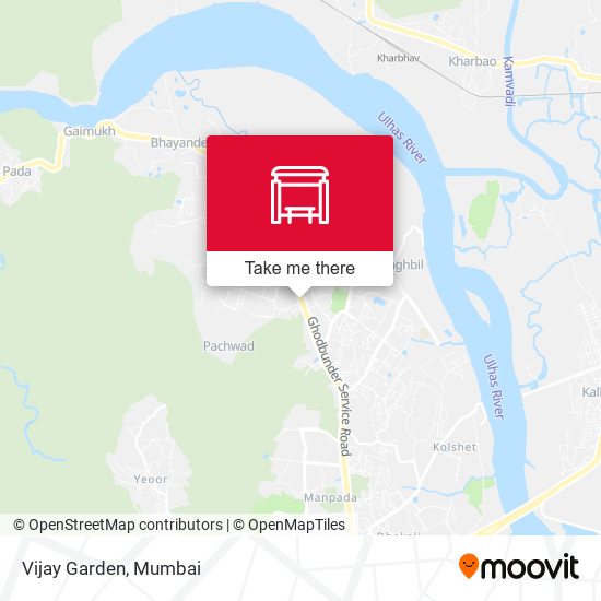 Vijay Garden map