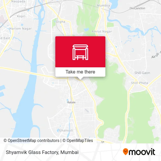 Shyamvik Glass Factory map