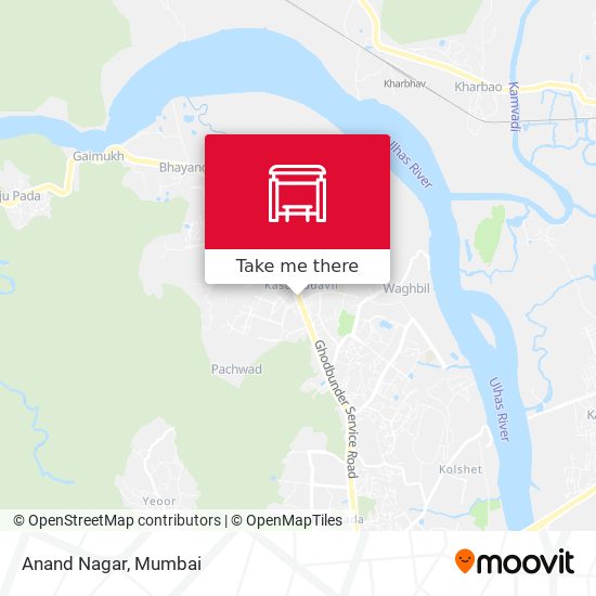 Anand Nagar map