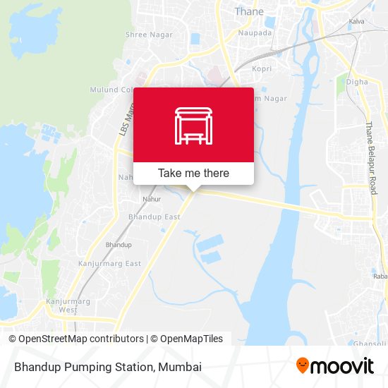 Bhandup Pumping Station map