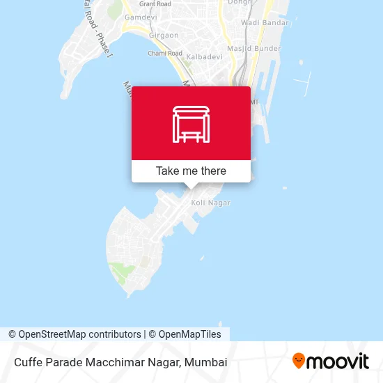 Cuffe Parade Macchimar Nagar map