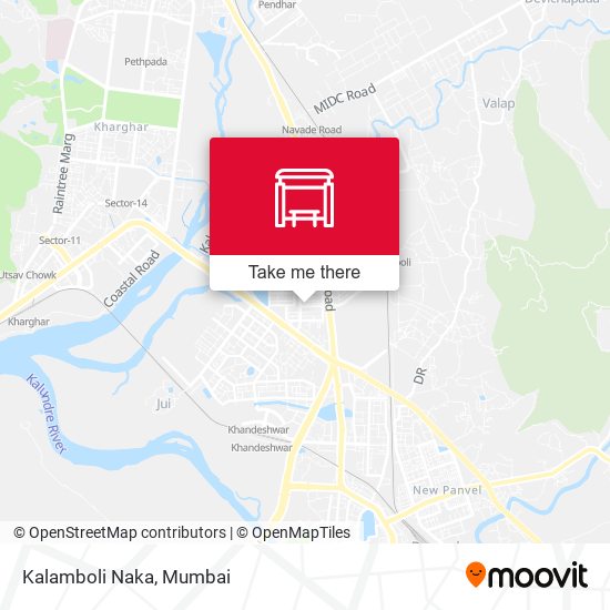 Kalamboli Naka map