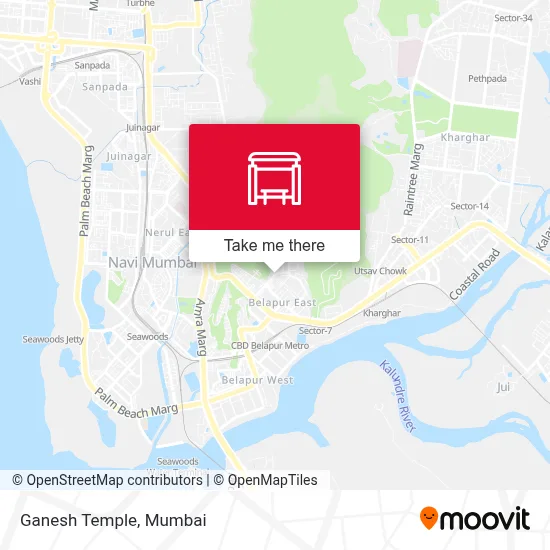Ganesh Mandir map