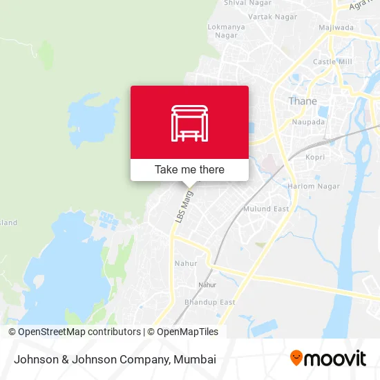 Johnson & Johnson Company map