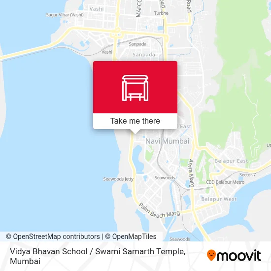 Vidya Bhavan Shala / Swami Samarth Mat map