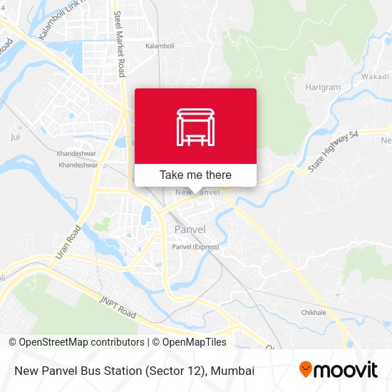 New Panvel Bus Station (Sector 12) map