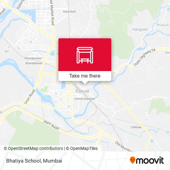 Bhatiya School map